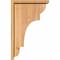 Ekena Millwork New Brighton Smooth Corbel w/Backplate, Western Red Cedar, 5 1/2"W x 14"D x 22"H COR06X14X22NEB01SWR - alternate 4